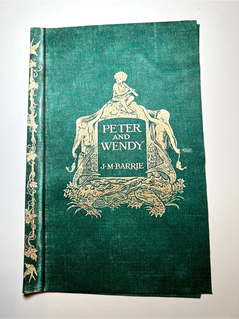 Peter and Wendy Book Shaped Microfiber Cleaning Cloth Eyeglasses Peter Pan